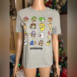 GAP Kids Gray Super Mario T-Shirt size XXL